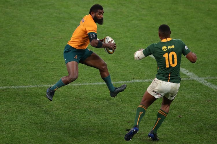 Marika Koroibete and former Wallabies coach Robbie Deans will be chasing final glory 