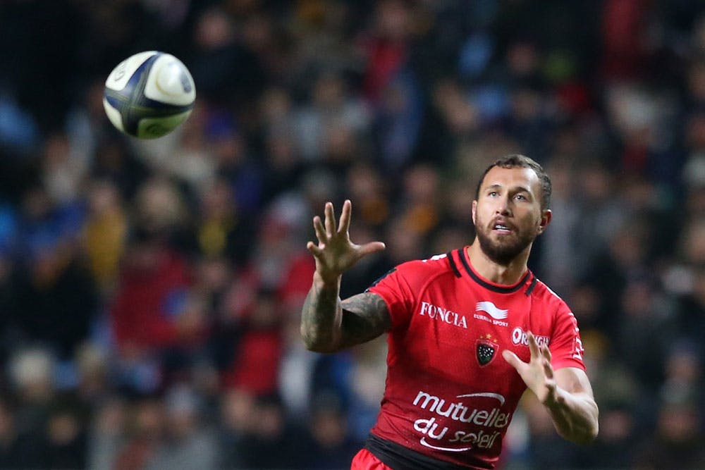 Quade Cooper is coming back from Toulon. Photo: Getty Images