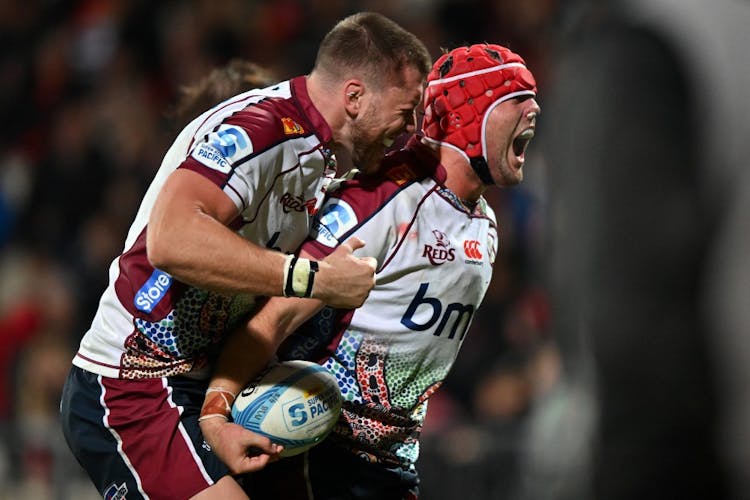 The Reds face the Crusaders in Christchurch. Photo: Getty Images