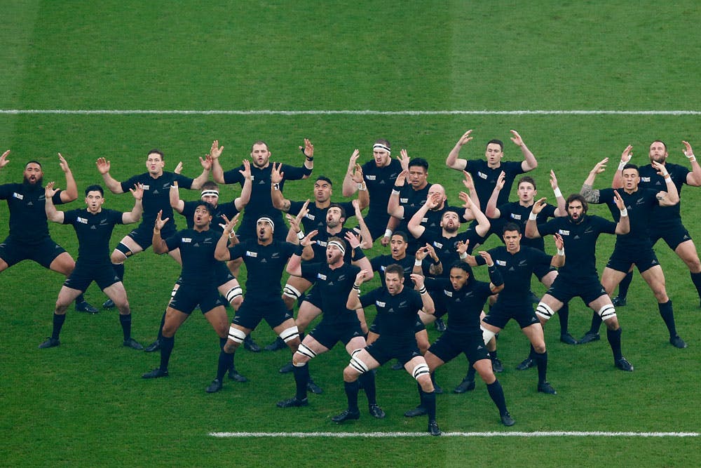 The All Blacks could be coming back to Twickenham earlier than originally planned. Photo: Getty Images