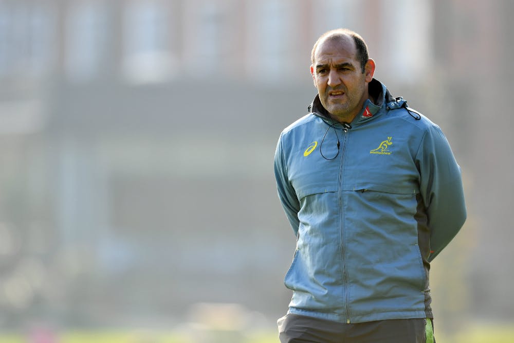Mario Ledesma is leaving the Wallabies. Photo: Getty Images