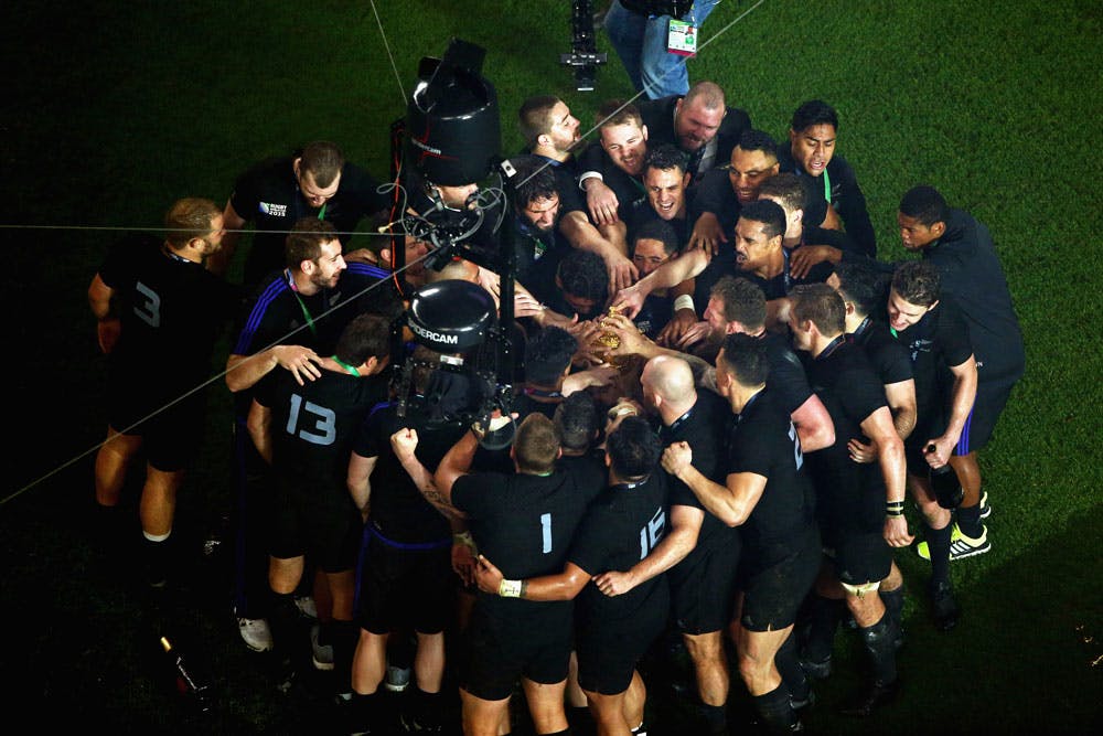 "The All Blacks found a listening device in their Sydney hotel in August. Photo: Getty Images
