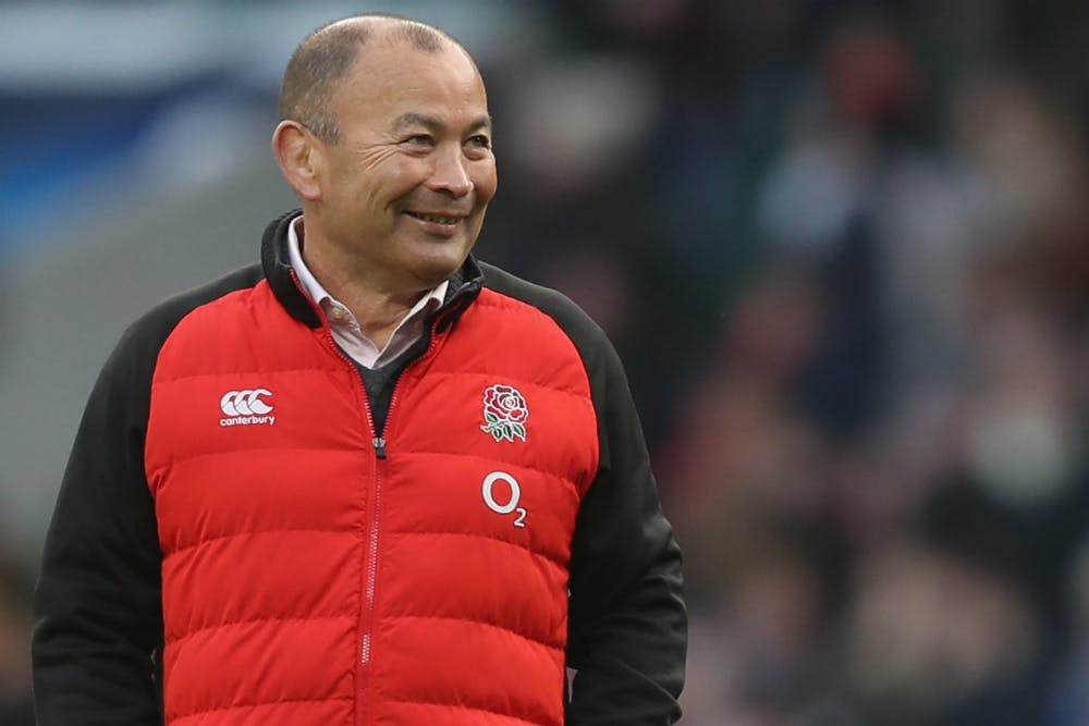 Eddie Jones and England are into the swing of things in Brighton. Photo: Getty images