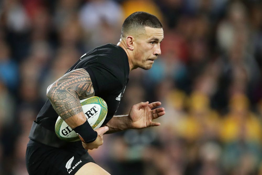 Sonny Bill Williams has been praised for his foot skills after the All Blacks' win over Scotland. Photo: Getty Images