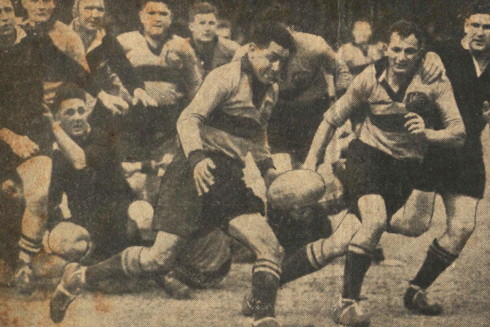 Ramalli in action against the All Blacks. Photo: Supplied