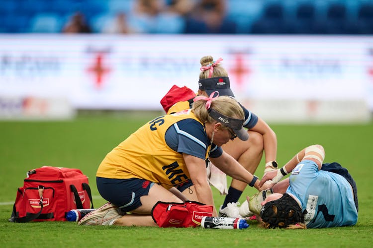 Emily Chancellor has suffered a torn ACL, ruiling the Wallaroos star out for the rest of the year. Photo: Getty Images