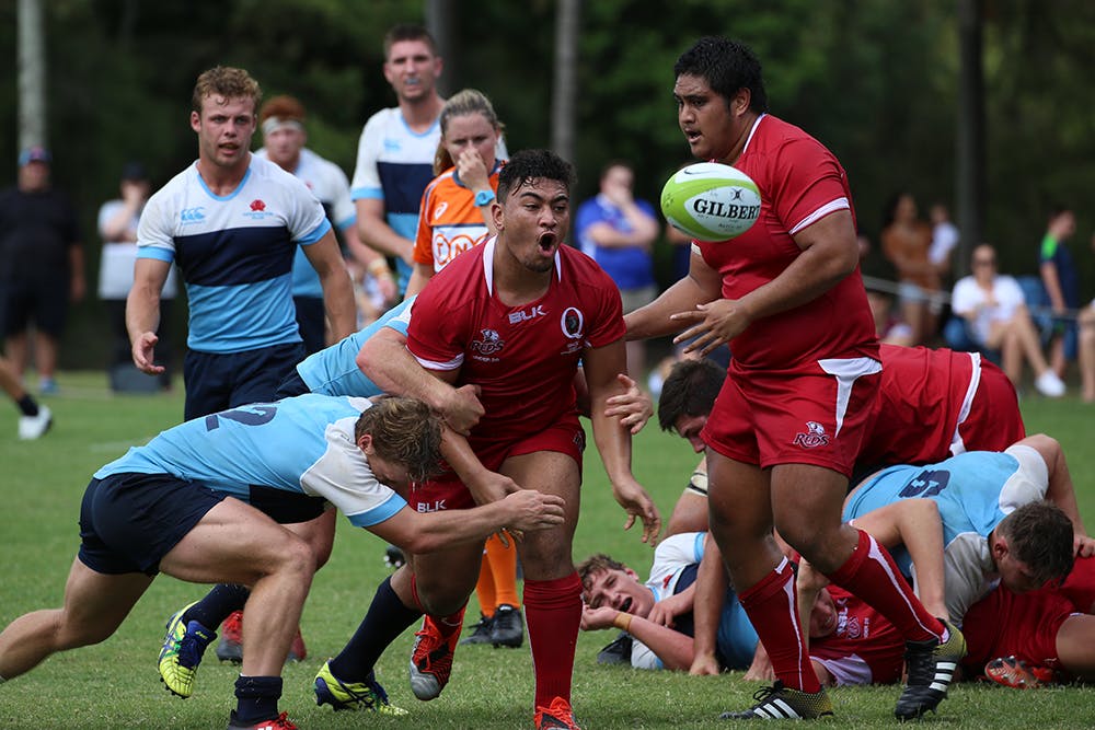 Queensland Reds U20s have booked themselves a home final with a strong over NSW Gen Blue. Photo: QRU Media