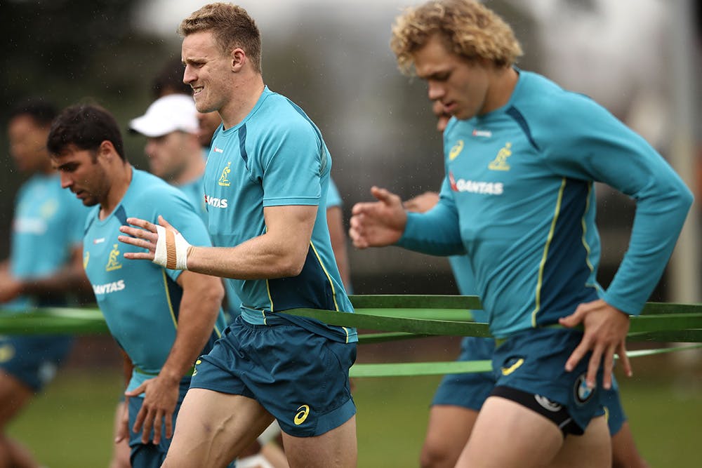 Wallabies Reece Hodge and Ned Hanigan have come through the Australian U20s pathway. Photo: Getty Images