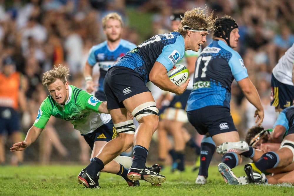 Ned Hanigan wants to channel his own Sean McMahon-esque qualities. Photo: RUGBY.com.au/Stuart Walmsley