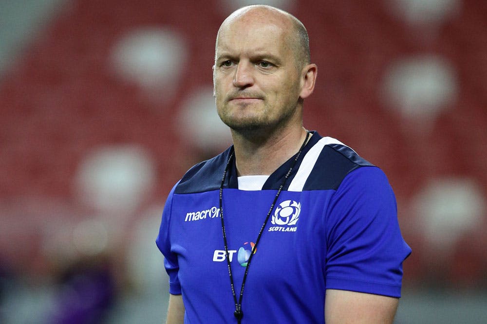 Gregor Townsend has made some big changes to his team to face the Wallabies. Photo: Getty Images