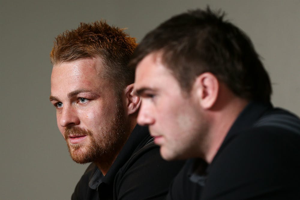 Sam Cane suffered a broken neck in New Zealand's dramatic win over the Springboks. Photo: Getty Images
