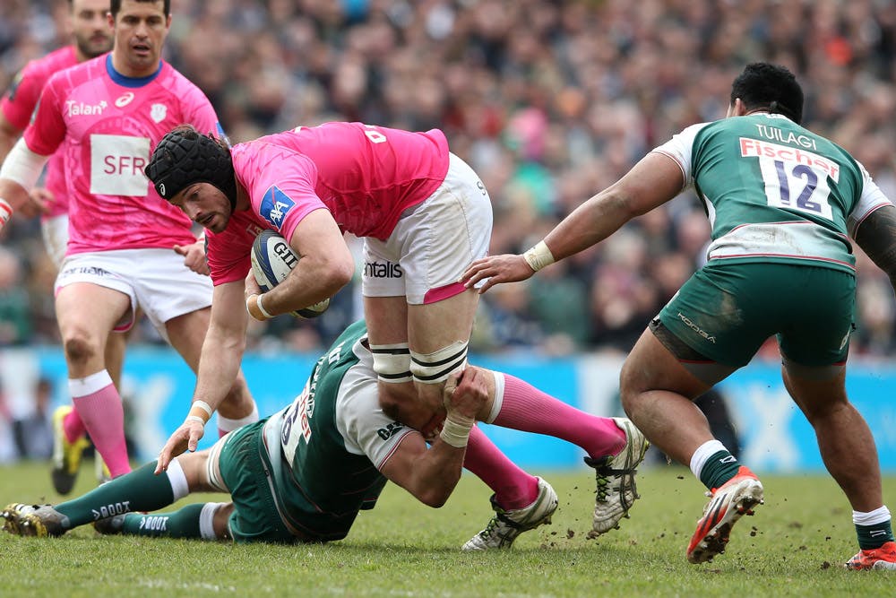 Hugh Pyle is staying with Stade Francais. Photo: Getty Images