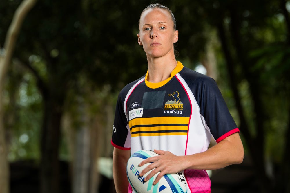 Shellie Milward and the Brumbies Women will face Queensland on Saturday. Photo: RUGBY.com.au/Stuart Walmsley