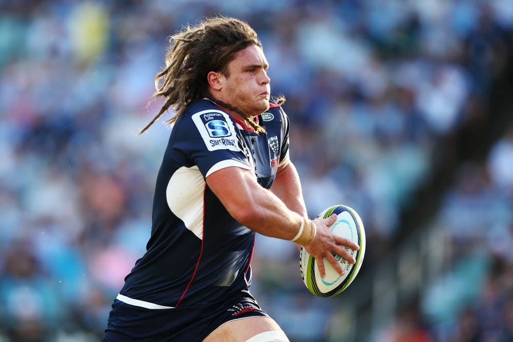 Jordy Reid is back in the Rebels' XV. Photo: Getty Images