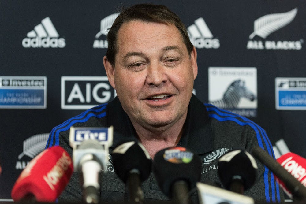 Steve Hansen has brushed off critism from England coach Eddie Jones. Photo: Getty Images