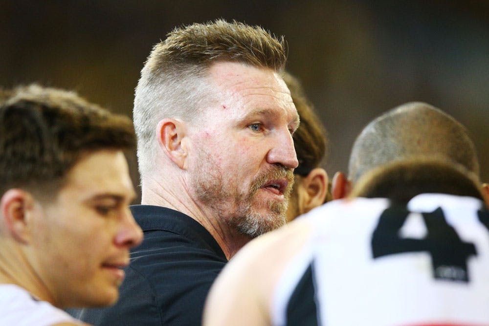 Nathan Buckley has turned Collingwood around. Photo: Getty Images