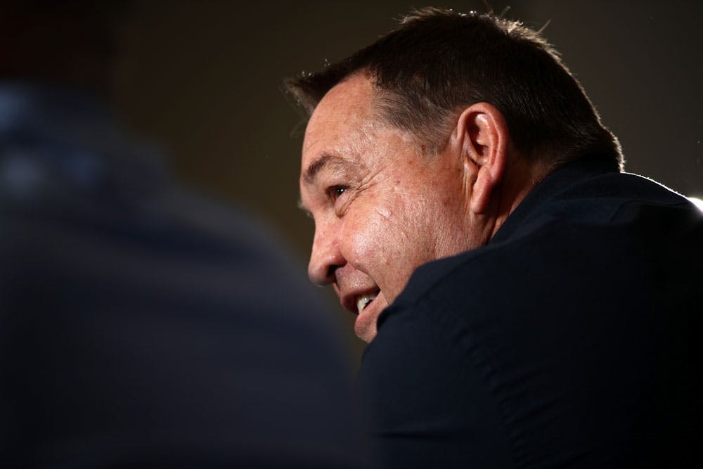 Steve Hansen has already started throwing barbs. Photo: Getty Images