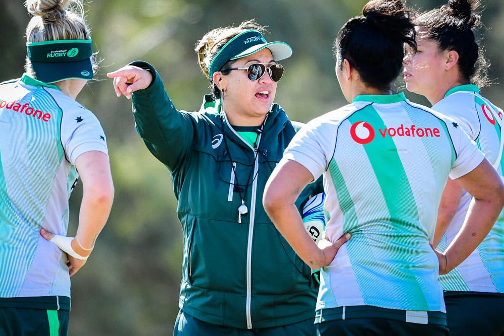 Moana Virtue is a trailblazer for women in coaching. Photo: RUGBY.com.au/Stuart Walmsley