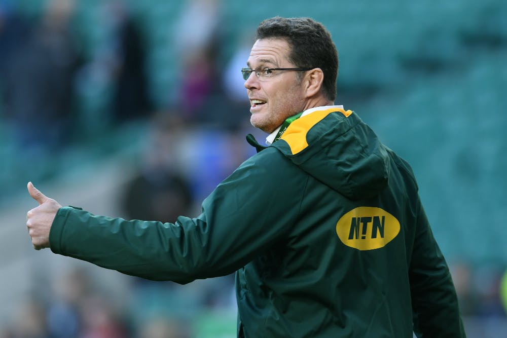 Rassie Erasmus rates Wales as a tougher opponent than England. Photo: Getty Images