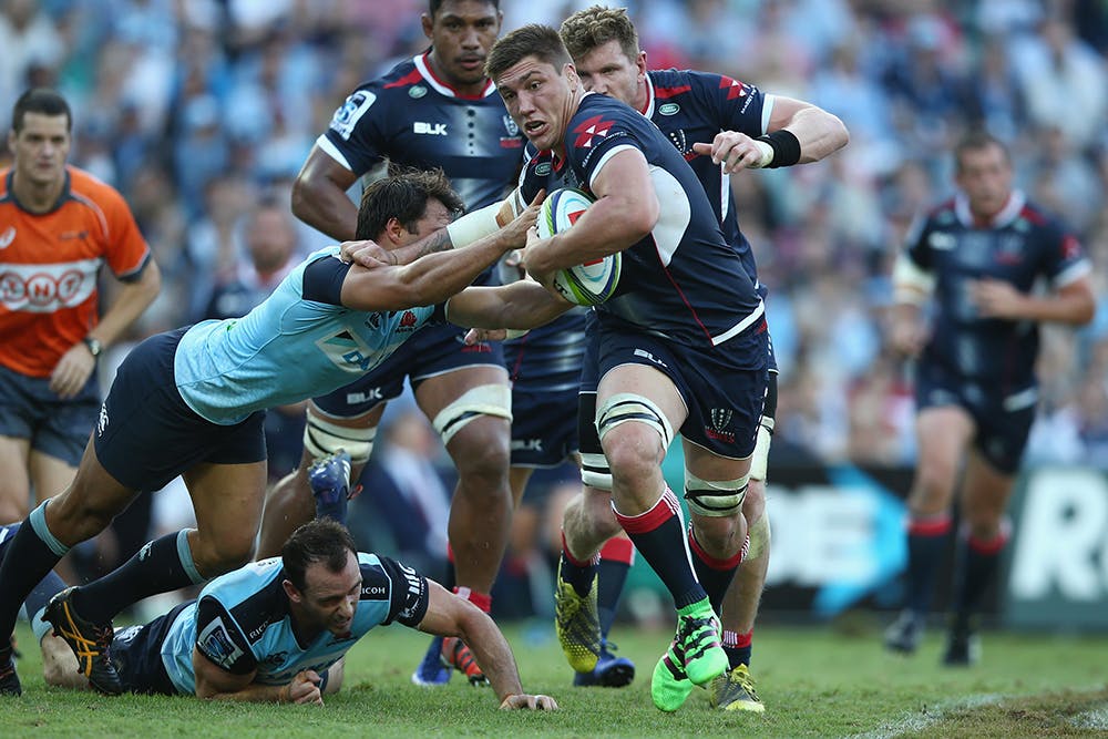 Sean McMahon has had his best season yet for the Melbourne Rebels. Photo: Getty Images