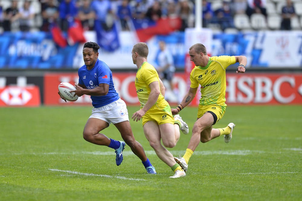 Samoa too strong for the Aussies in Paris Photo: Getty Images