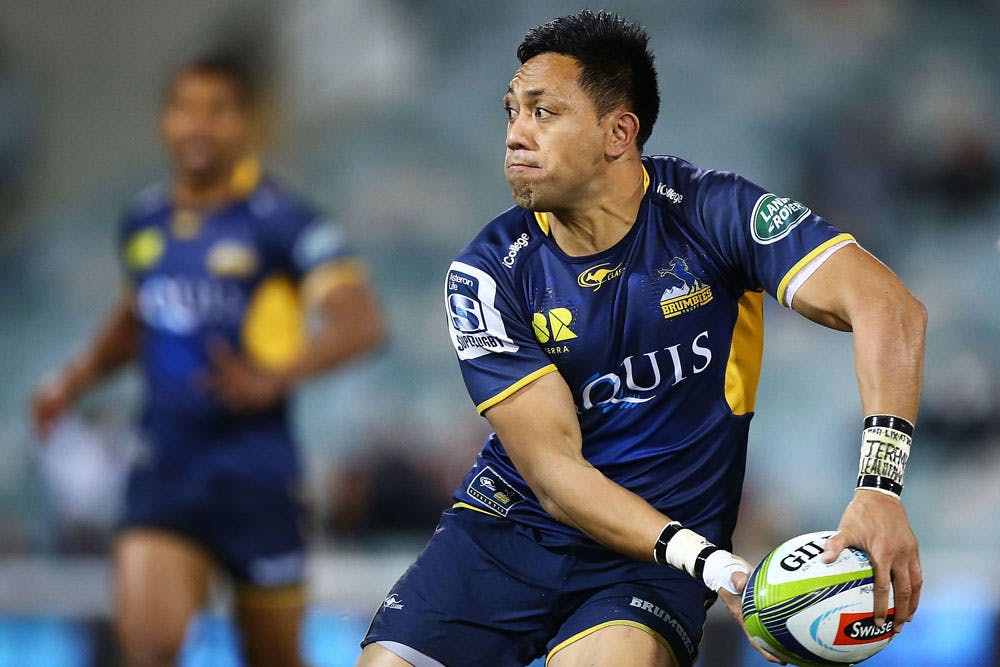 Christian Lealiifano was acknowledged at the Brumby Ball. Photo: Getty Images