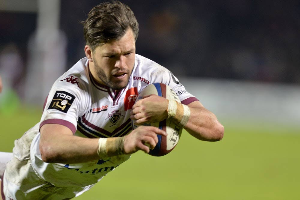 Adam Ashley-Cooper is enjoying his time in Bordeaux. Photo: AFP