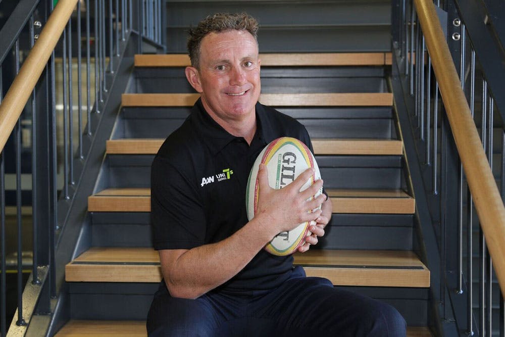 David Grimmond has been named coach of the University of Canberra 7s side. Photo: University of Canberra
