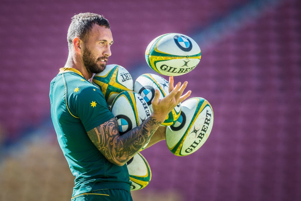 Nick Stiles believes Quade Cooper still has plenty to offer the Wallabies. Photo: RUGBY.com.au/Stuart Walmsley