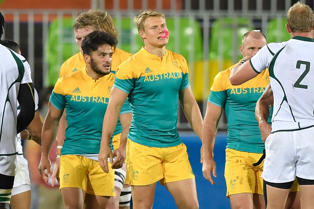 The Australia Sevens were knocked out of the Olympics in the quarter-finals. Photo: Getty Images