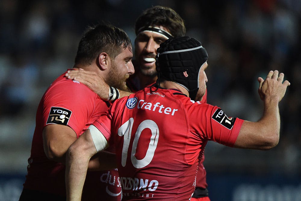Toulon will vie for the Top 14 title this weekend. Photo: AFP