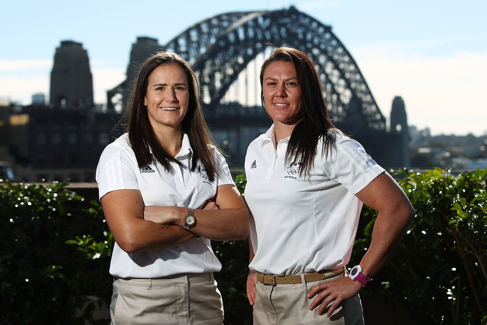 Shannon Parry and Sharni Williams have both represented Australia at World Cups. Photo: Getty Images