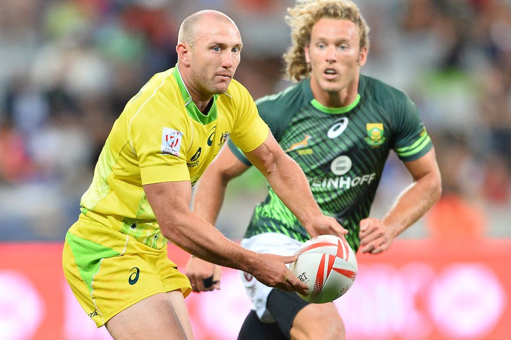What a difference a week makes. Stannard and the Mens Aussie Sevens finish day one with two loses. Photo: Getty Images
