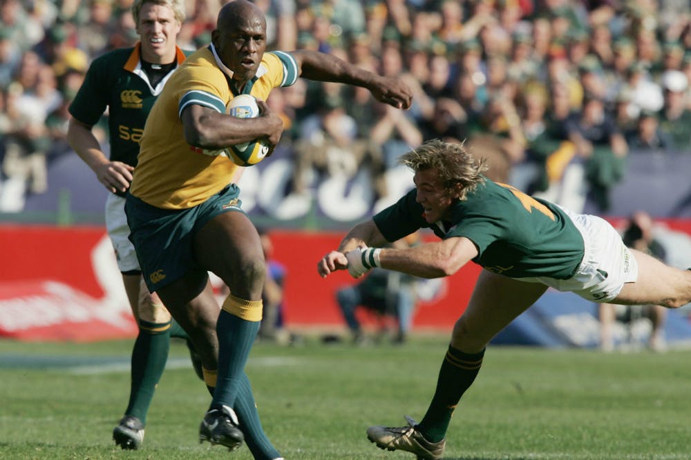 Wendell Sailor will headline the Classic Wallabies side that tackles the Hong Kong Tens. Photo: Getty Images