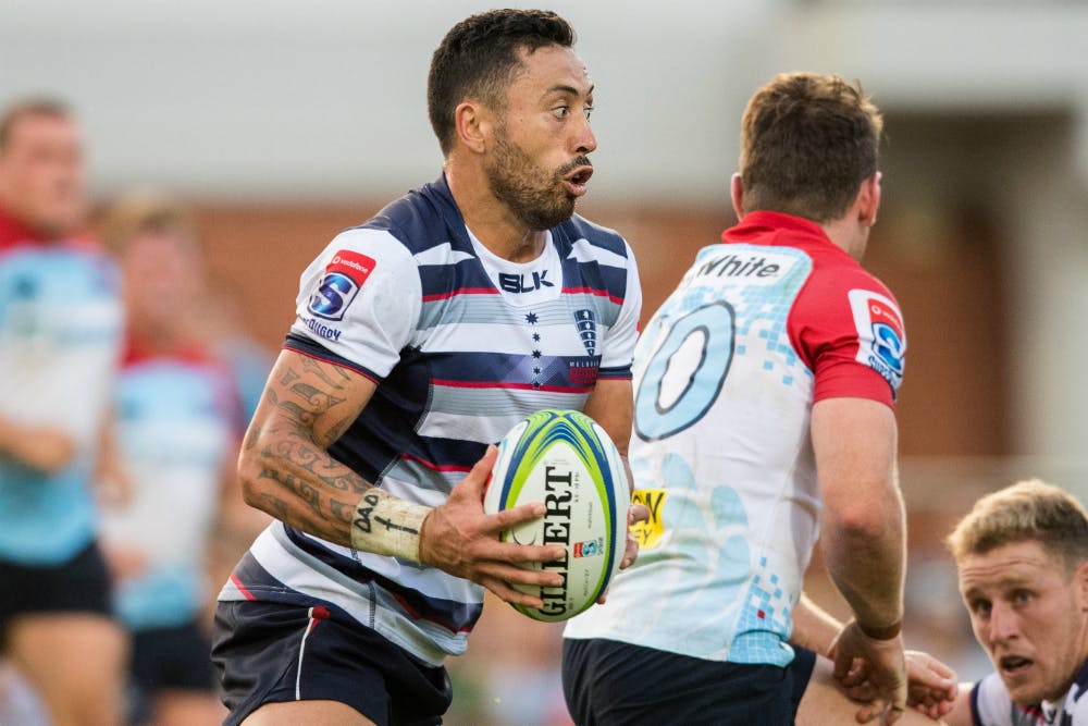Michael Ruru will bring some mongrel to the Rebels starting XV on Saturday. Photo: RUGBY.com.au/Stuart Walmsley