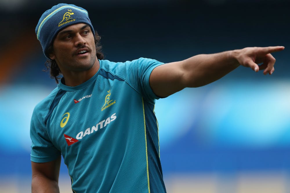 Karmichael Hunt has been stood down by Rugby AU and the Reds. Photo: Getty Images