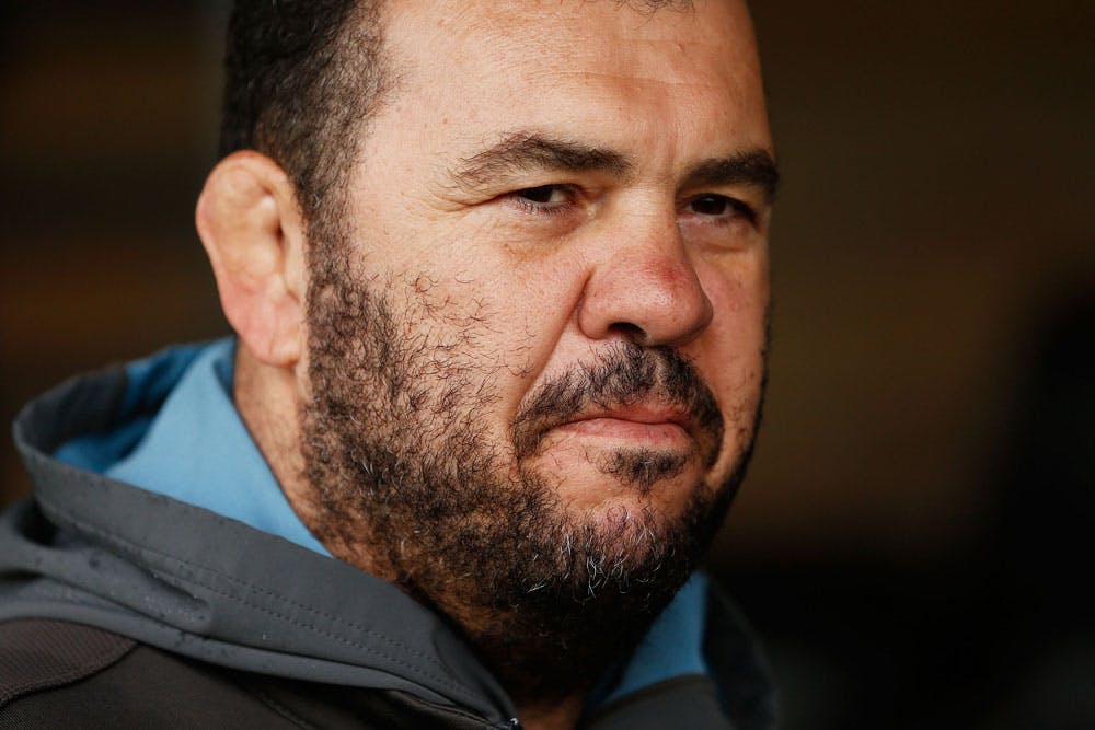 MIchael Cheika is not happy. Photo: Getty Images