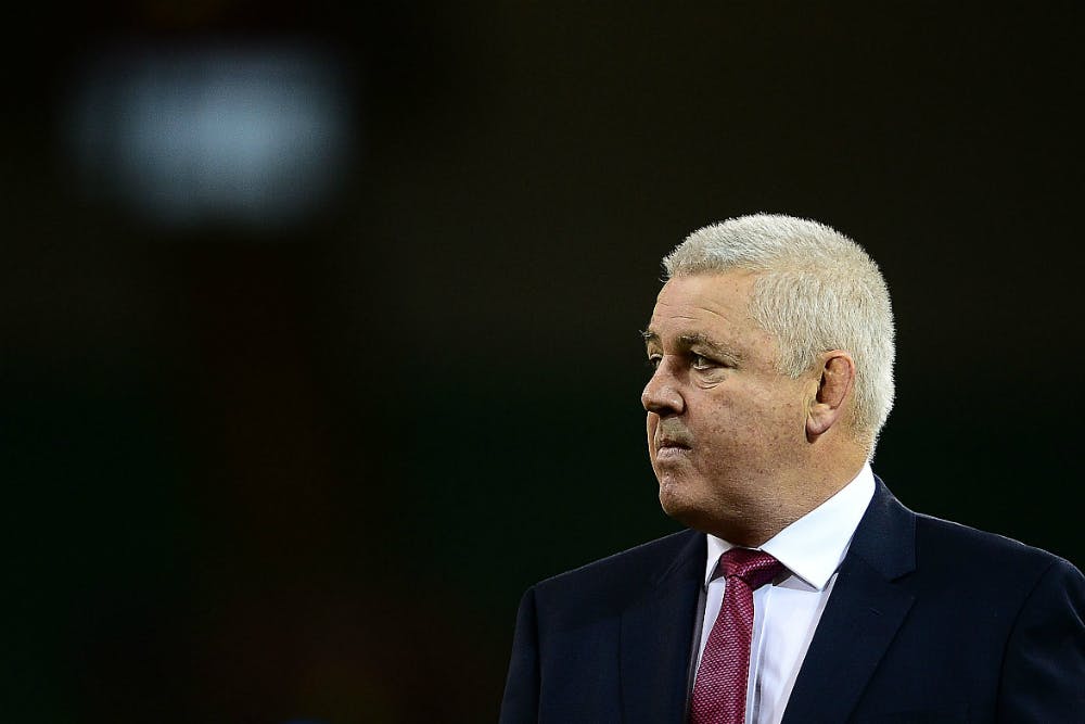 Warren Gatland says he has nothing but respect for All Blacks coach Steve Hansen. Photo: Getty Images