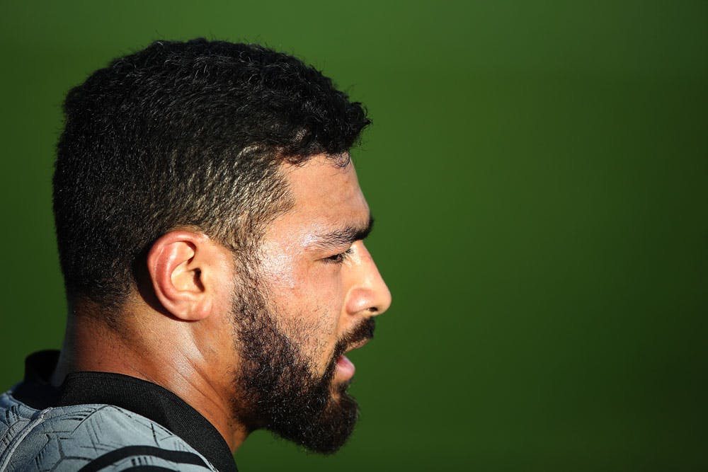 Richie Mounga will start for the All Blacks in Nelson. Photo: Getty Images
