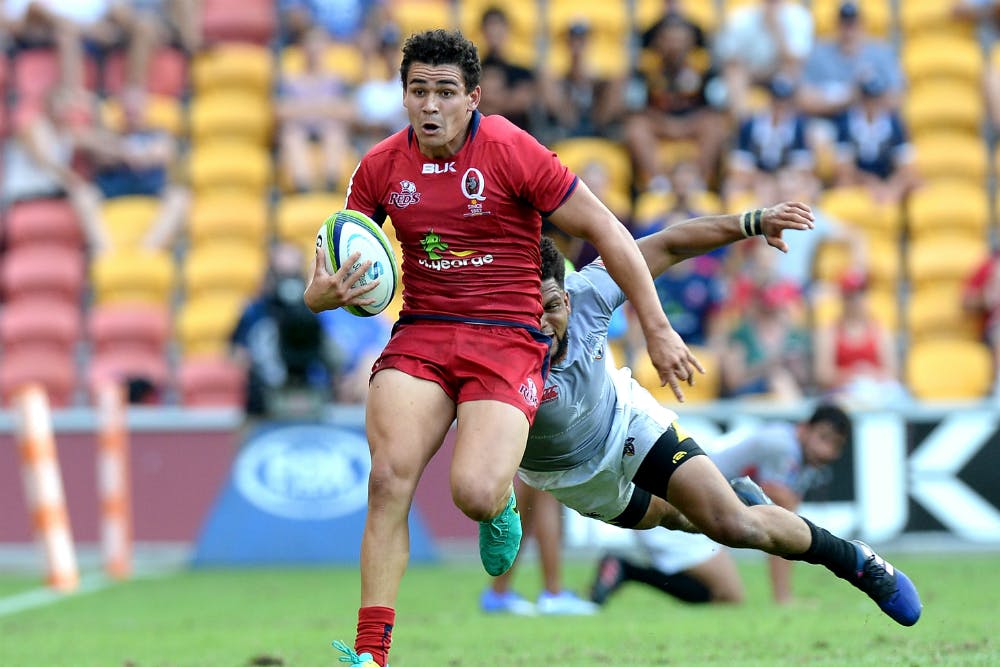 Izaia Perese is one of three Reds young guns now signed on until the end of 2019. Photo: Getty Images