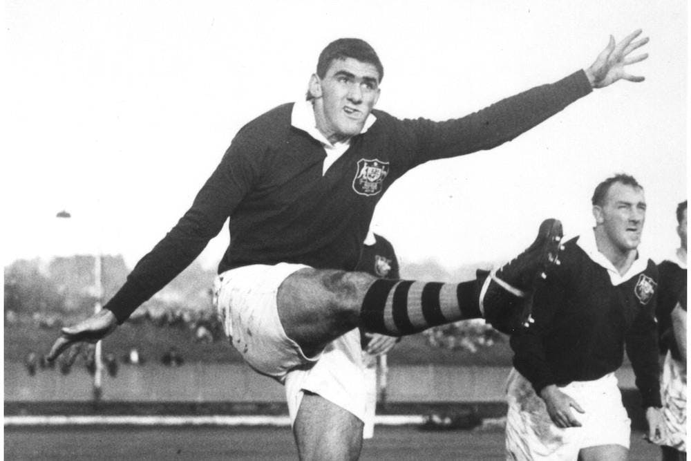 Rugby mourns the loss of Terry Curley, Wallaby 418. Photo: ARU Archive