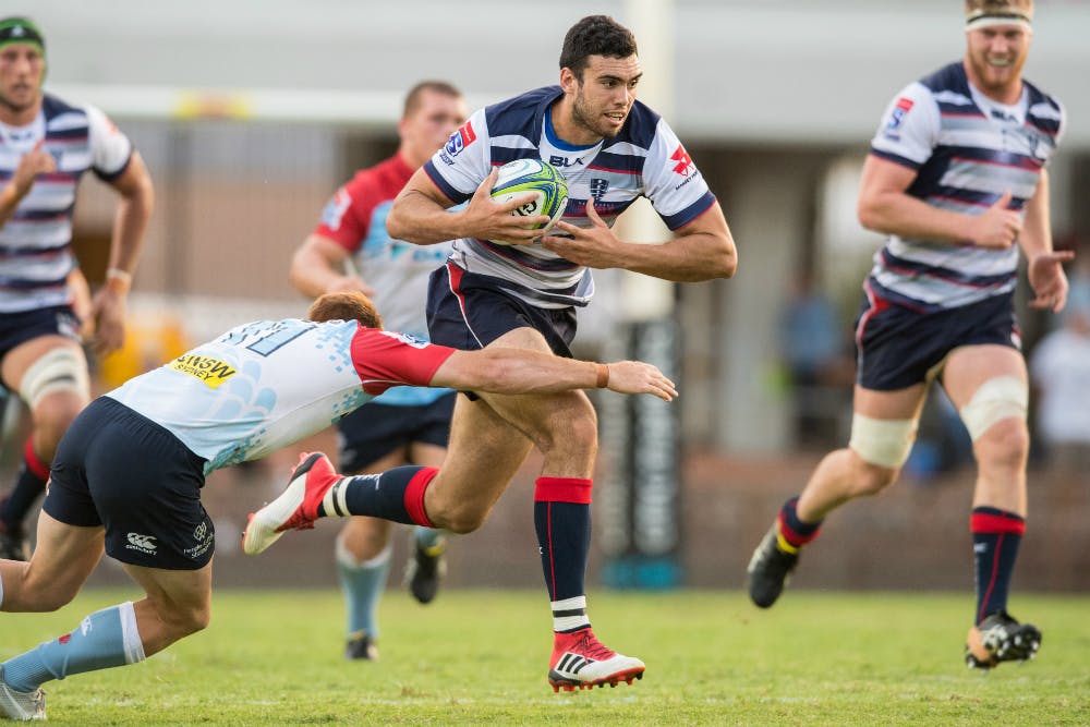 Jack Debreczeni will carry the playmaking load for the Rebels. Photo: RUGBY.com.au/Stuart Walmsley