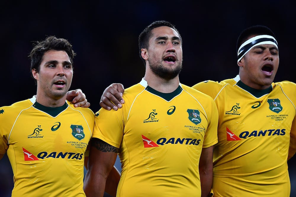 Leroy Houston made his Wallabies debut against the Pumas in London. Photo: Getty Images.