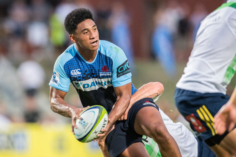 Irae Simone is looking right at home in the Waratahs outfit. Photo: RUGBY.com.au/Stuart Walmsley