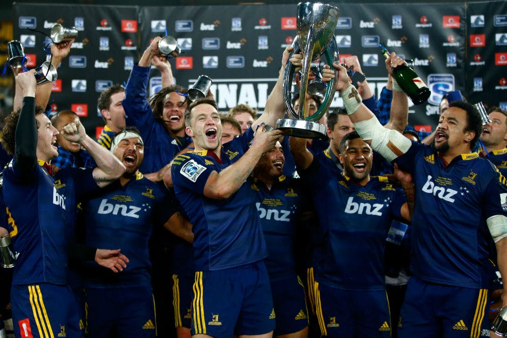 The Highlanders won the Super Rugby title in 2015. Photo: Getty Images