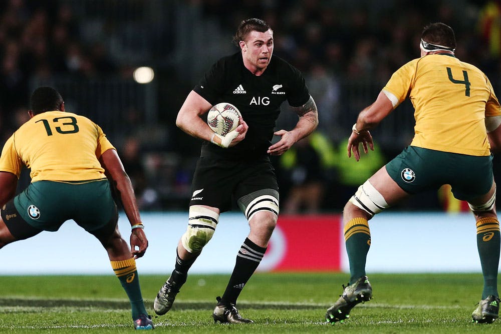 Liam Squire is back in the All Blacks starting team. Photo: Getty Images