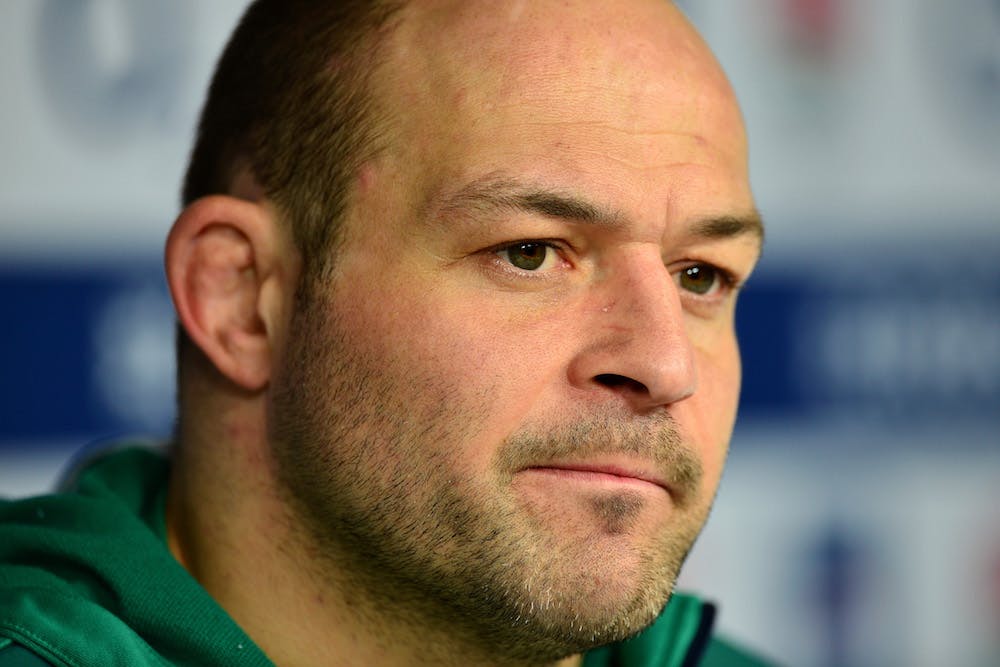 Ireland skipper Rory Best will play his 100th Test when he takes on the Wallabies. Photo: Getty Images