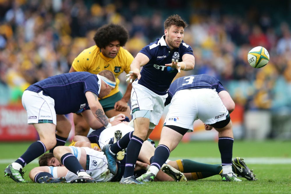 Ali Price will start at halfback ahead of Greg Laidlaw. Photo: Getty Images