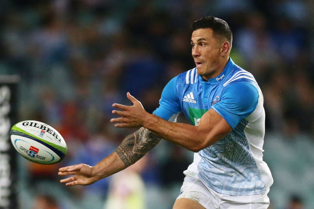 Sonny Bill Williams won't play against the Cheetahs. Photo: Getty Images