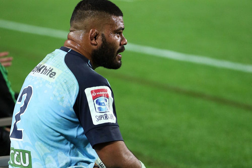 Tolu Latu has been ruled out of the Waratahs' Jaguares match. Photo: Getty Images